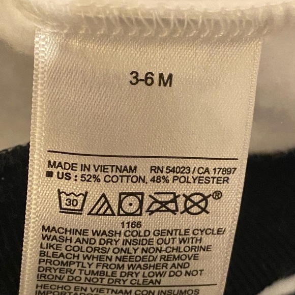 Ghost Halloween Hoodie Sweatpants Outfit 3-6 NEW - Picture 5 of 5